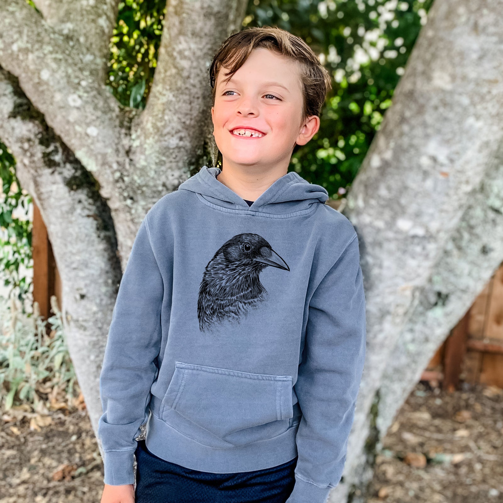 Sea Green Because Tees Youth Hoodie