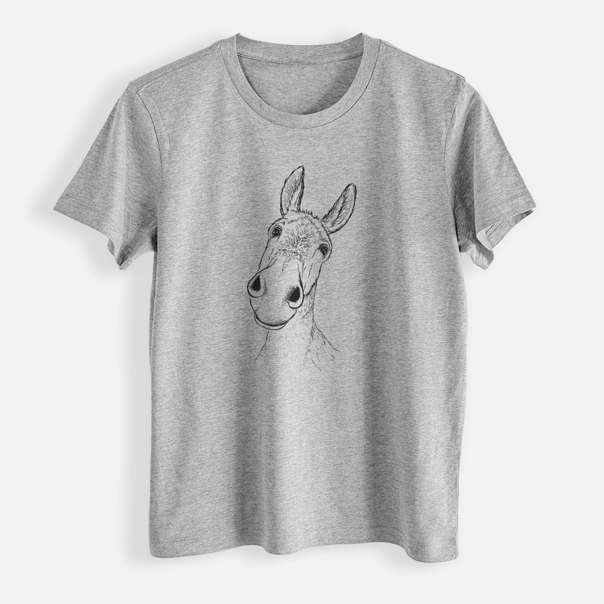 Curious Donkey - Womens Everyday Maple Tee