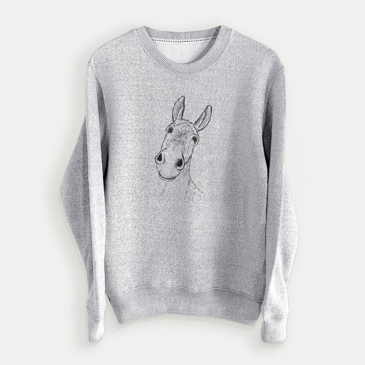 Curious Donkey - Knit Sweatshirt