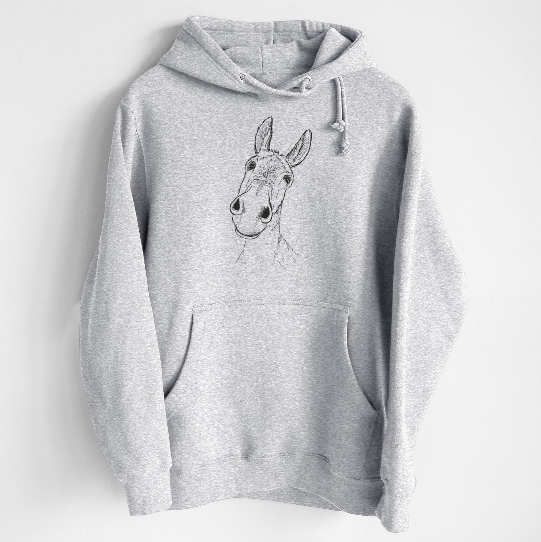 Curious Donkey - Heavyweight Fleece Hoodie