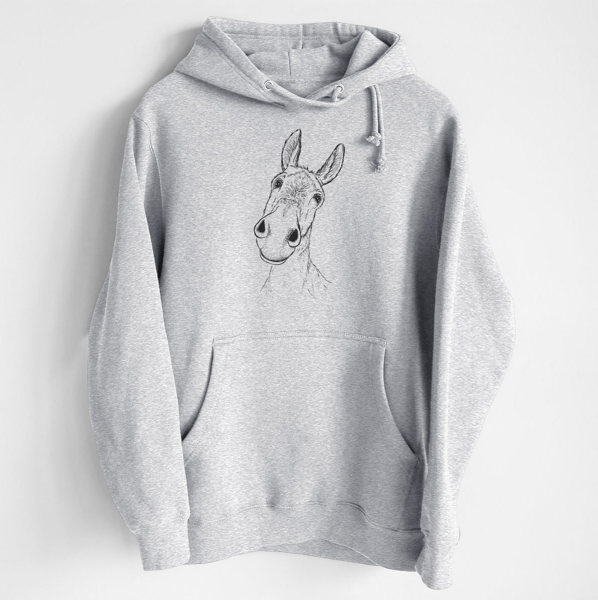Curious Donkey - Heavyweight Fleece Hoodie