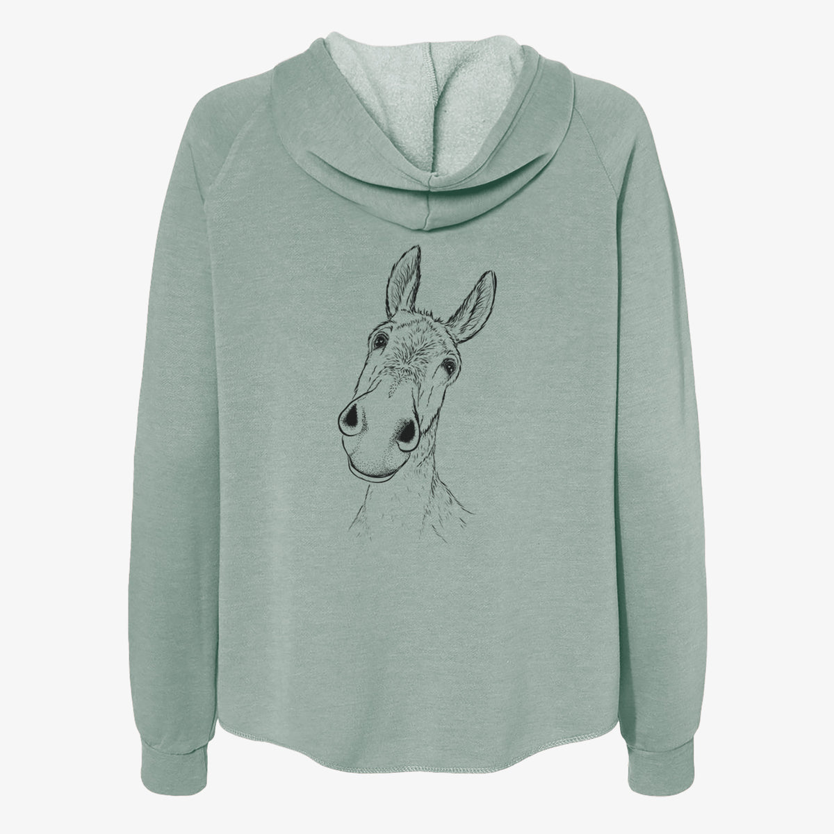 Curious Donkey - Women&#39;s Cali Wave Zip-Up Sweatshirt