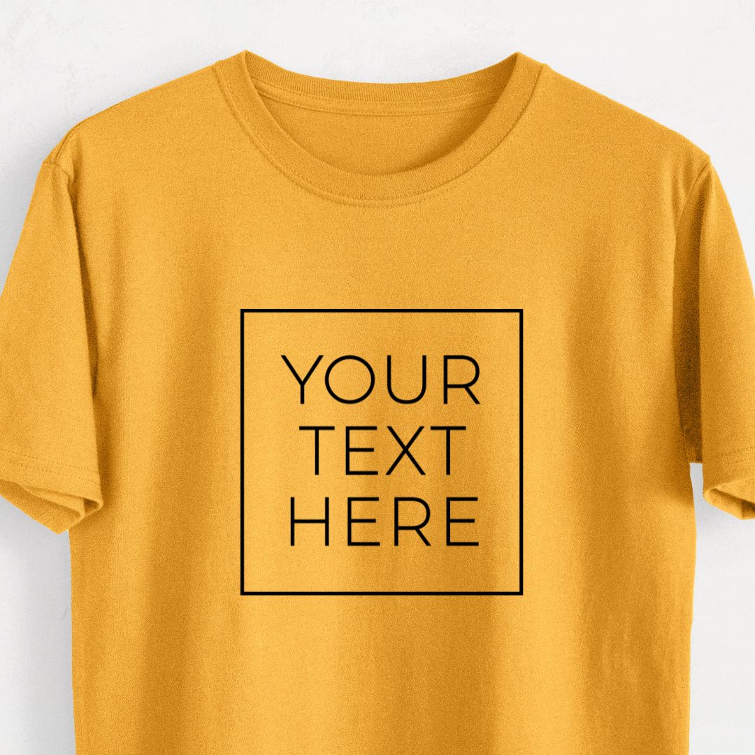 Custom Create Your Own Boxed Design - Heavyweight 100% Organic Cotton Unisex Crewneck