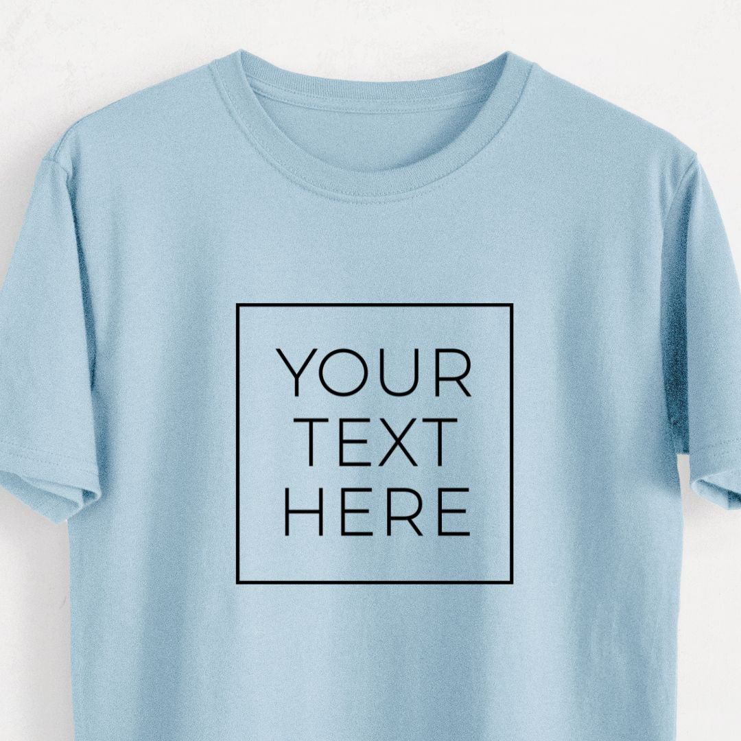 Custom Create Your Own Boxed Design - Heavyweight 100% Organic Cotton Unisex Crewneck