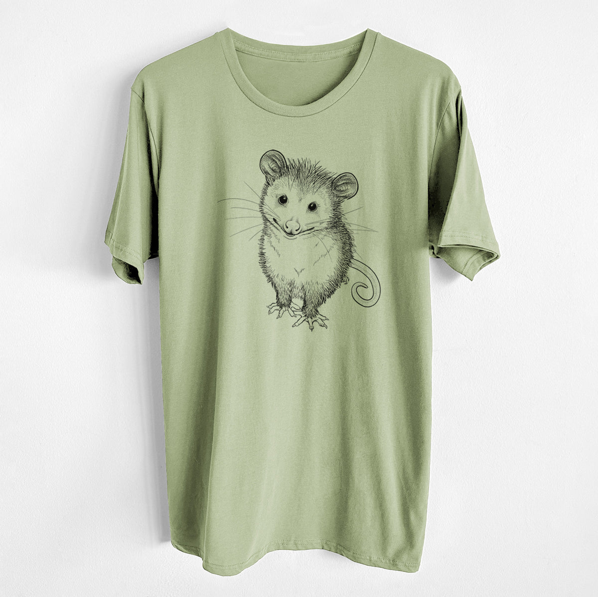 CLOSEOUT - Cute Opossum - Unisex Crewneck - Made in USA - 100% Organic Cotton