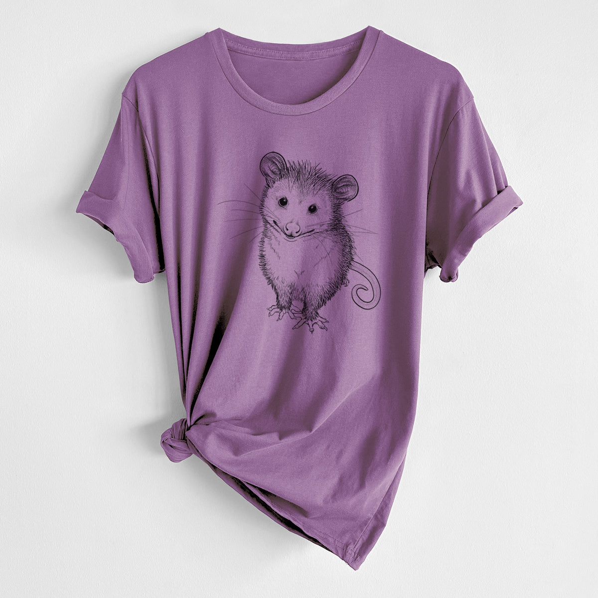 CLOSEOUT - Cute Opossum - Unisex Crewneck - Made in USA - 100% Organic Cotton