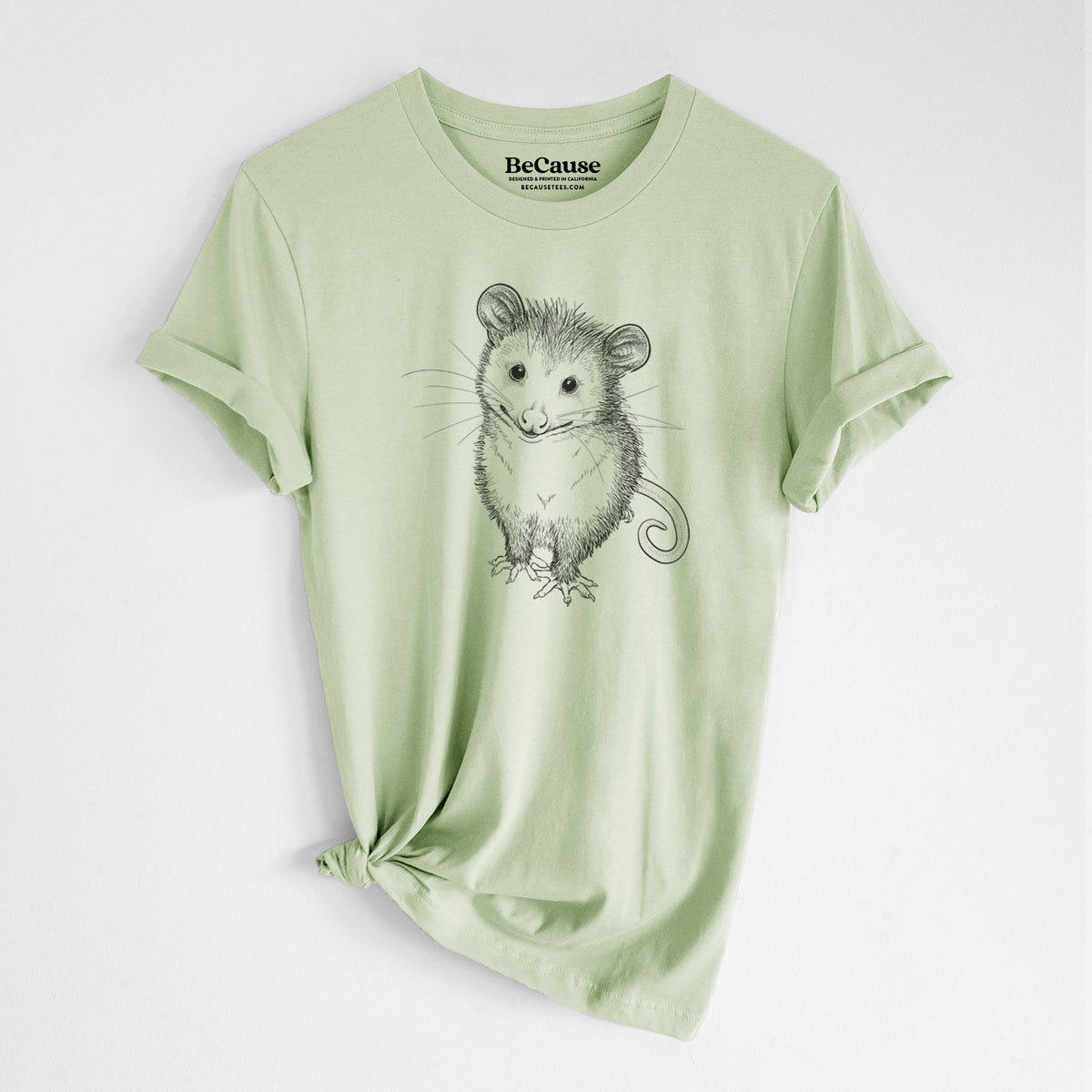 Cute Opossum - Lightweight 100% Cotton Unisex Crewneck