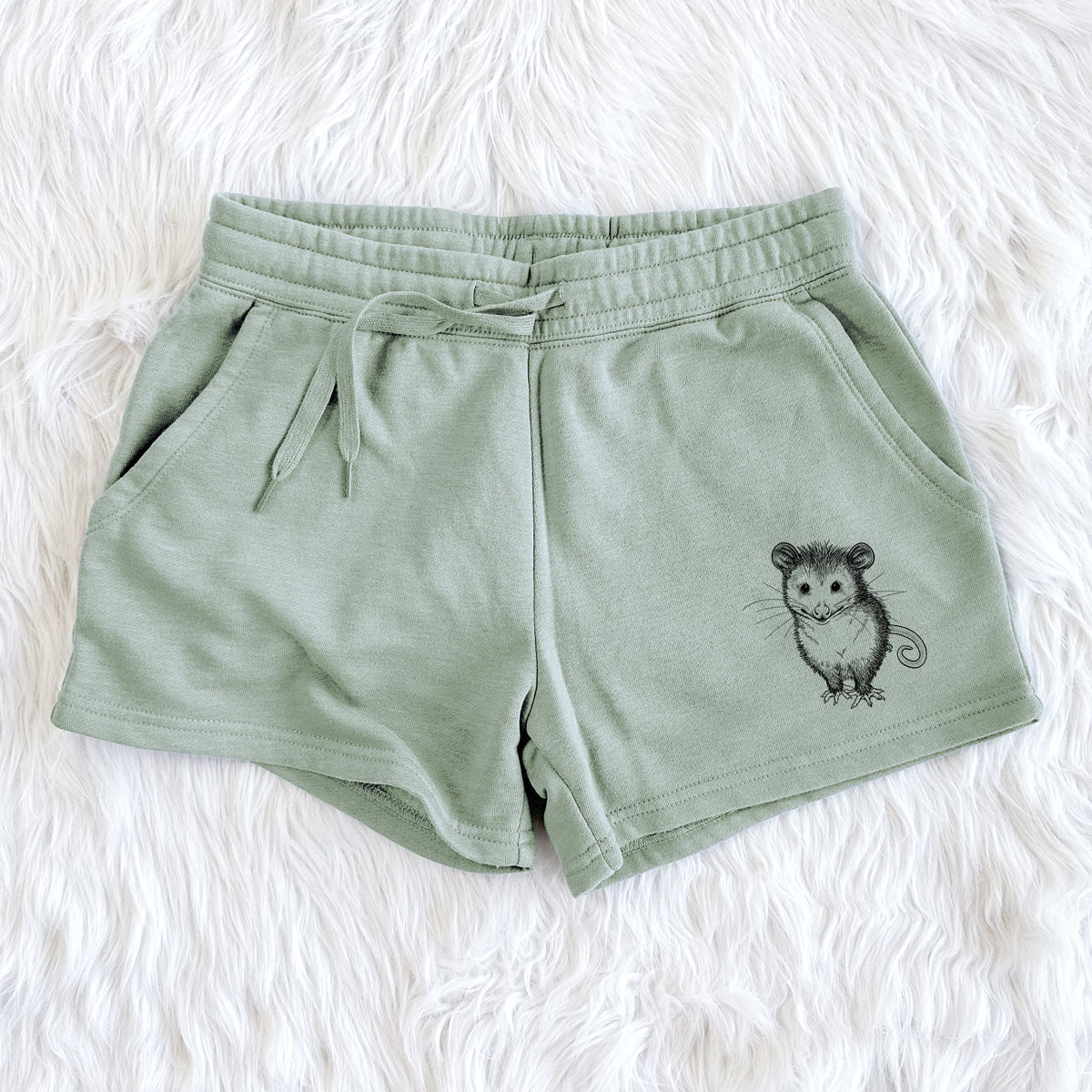 Cute Opossum - Women's Cali Wave Shorts