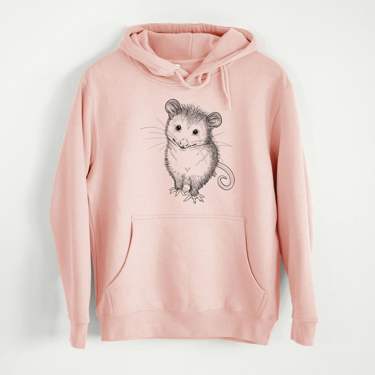 Cute Opossum  - Mid-Weight Unisex Premium Blend Hoodie