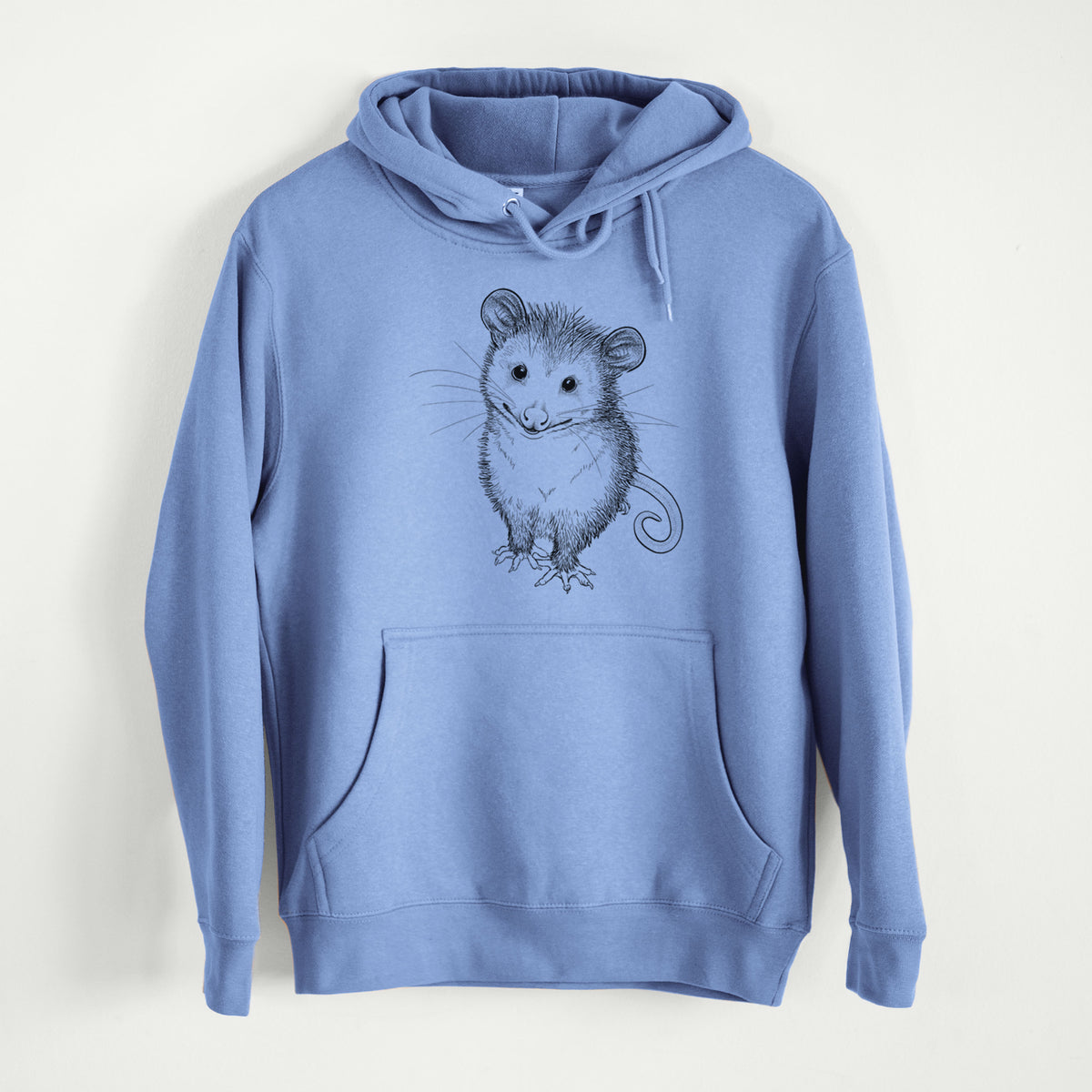 Cute Opossum  - Mid-Weight Unisex Premium Blend Hoodie