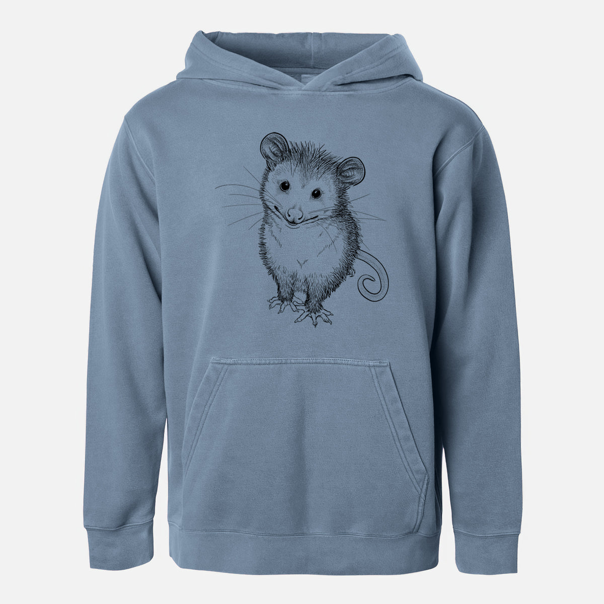 Cute Opossum - Youth Pigment Dyed Hoodie