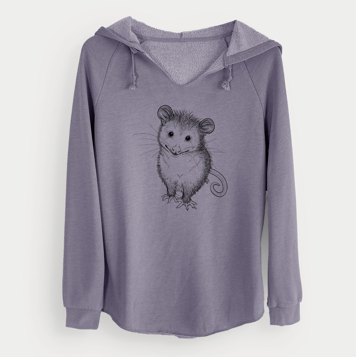 Cute Opossum - Cali Wave Hooded Sweatshirt
