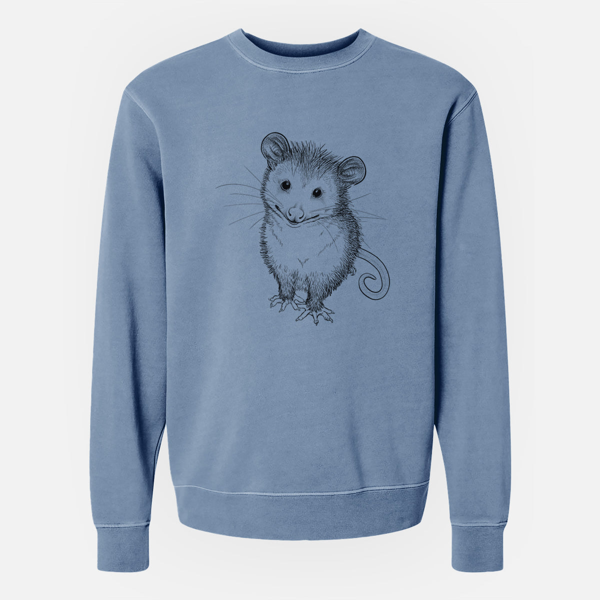 Cute Opossum - Unisex Pigment Dyed Crew Sweatshirt