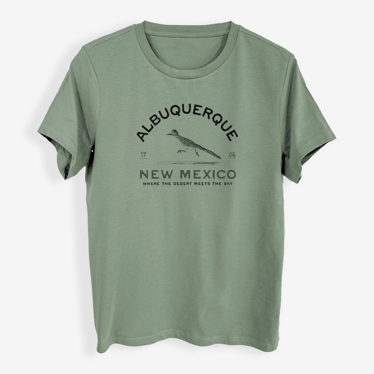 Albuquerque New Mexico Roadrunner - Womens Everyday Maple Tee