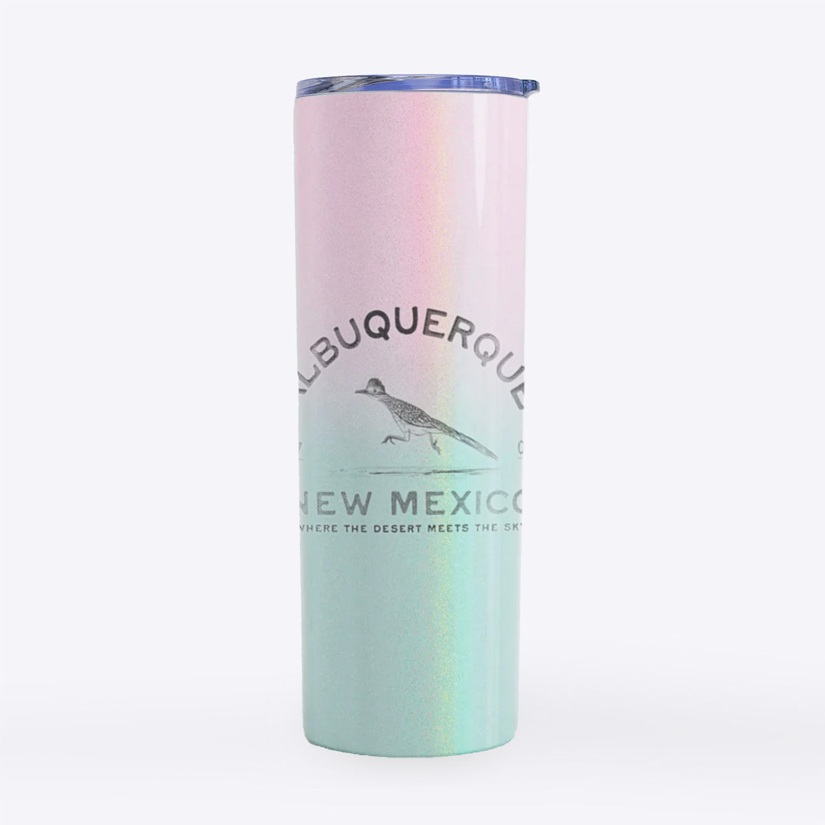 Albuquerque New Mexico Roadrunner - 20oz Skinny Tumbler