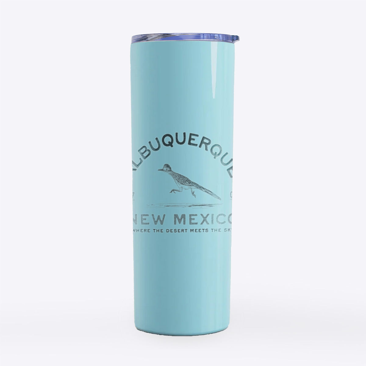 Albuquerque New Mexico Roadrunner - 20oz Skinny Tumbler