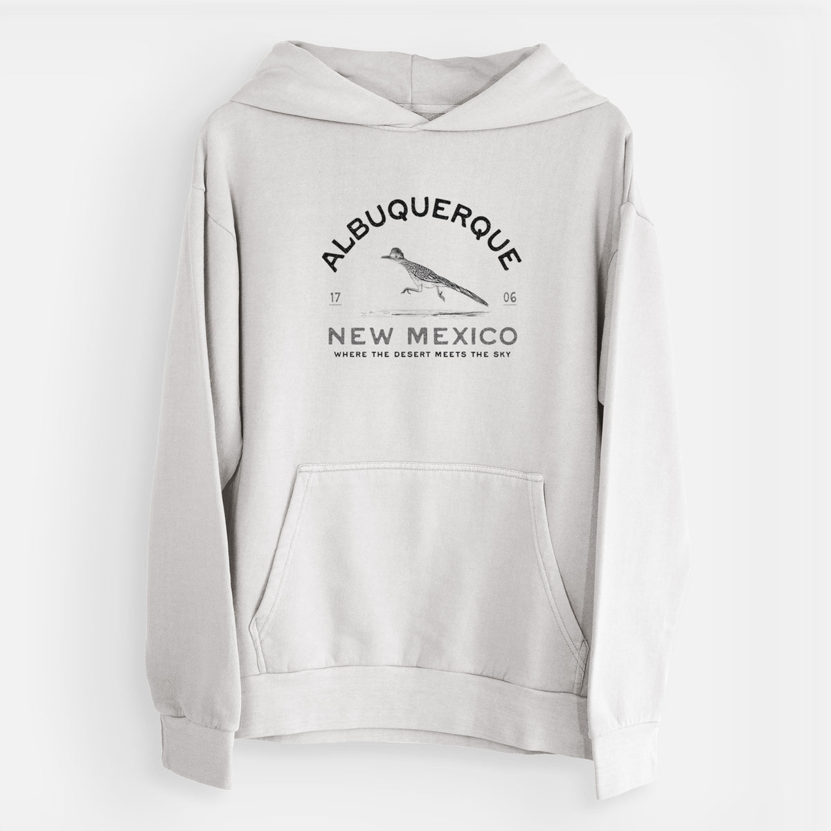 Albuquerque New Mexico Roadrunner  - Urban Heavyweight Hoodie