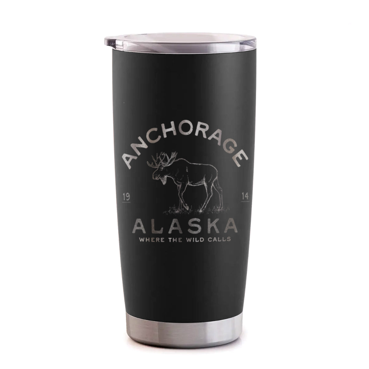 Anchorage Alaska Moose - 20oz Polar Insulated Tumbler