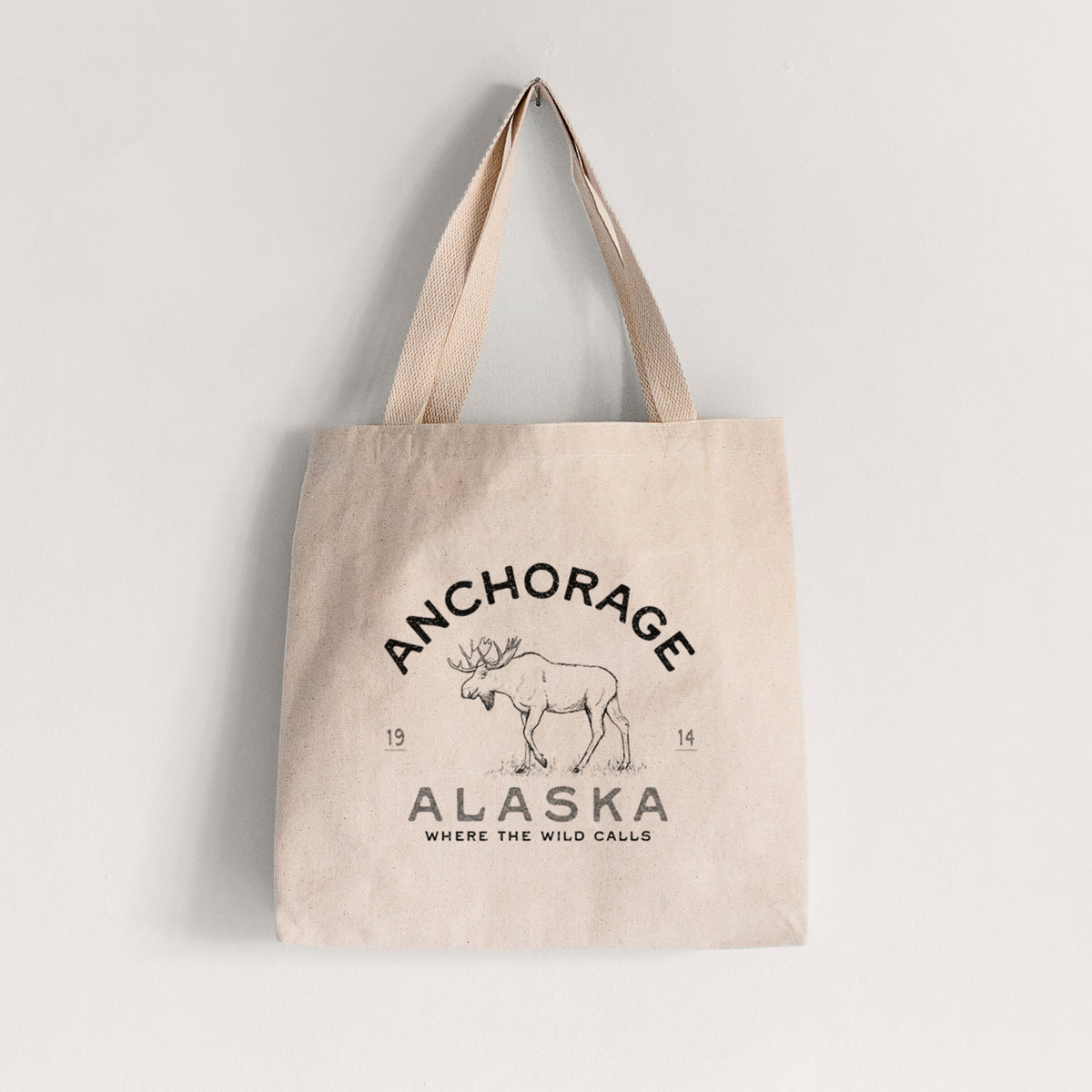 Anchorage Alaska Moose - Tote Bag