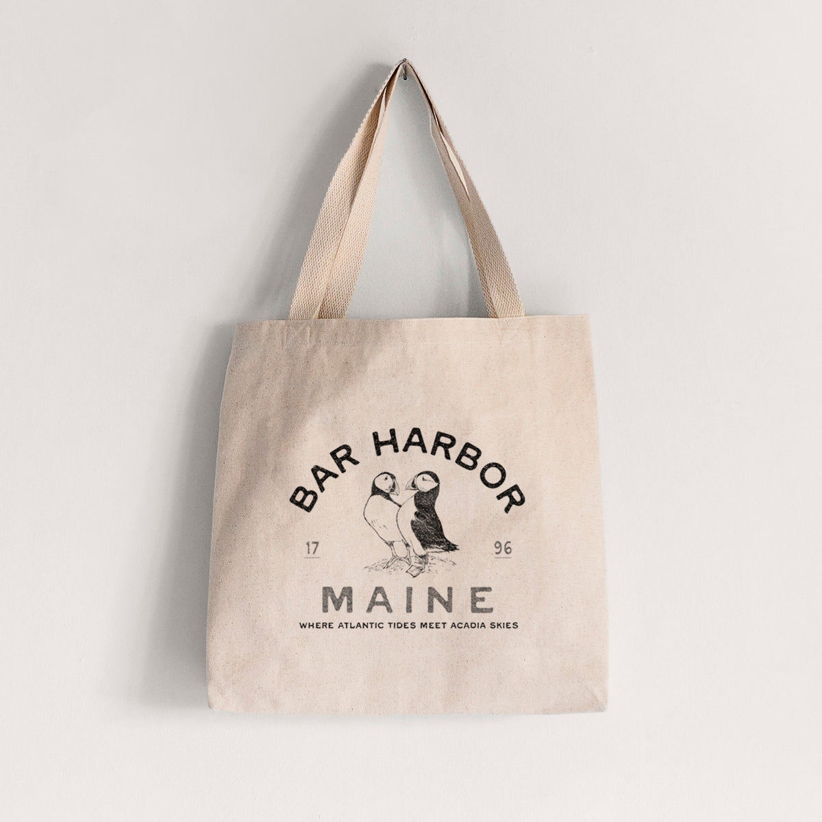 Bar Harbor Maine - Atlantic Puffins - Tote Bag