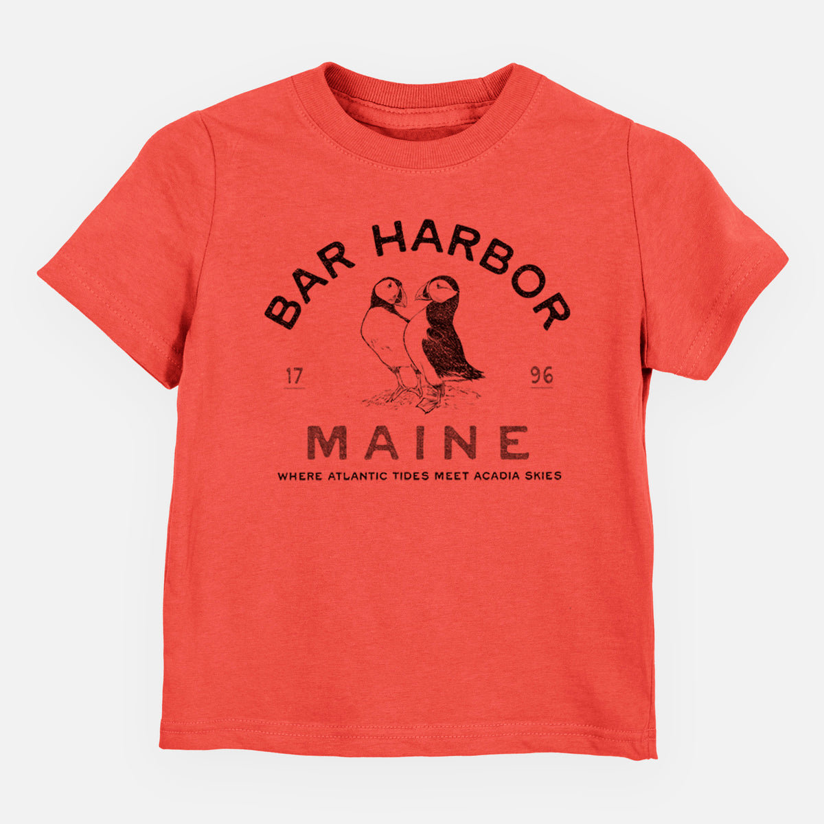 Bar Harbor Maine - Atlantic Puffins - Toddler/Youth Shirt