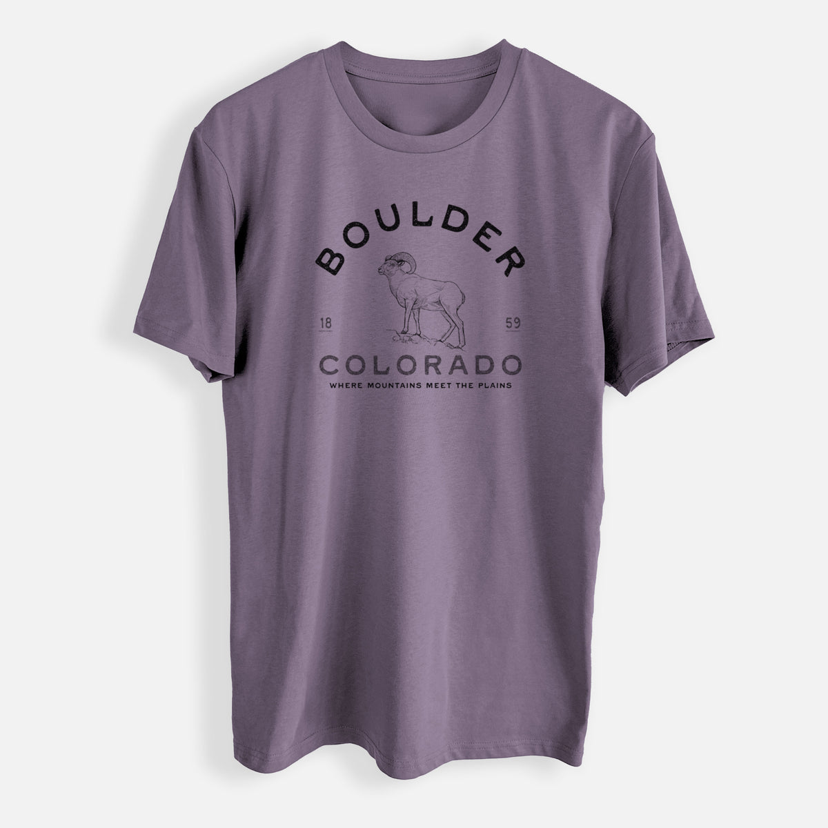 Boulder Colorado Bighorn - Mens Everyday Staple Tee