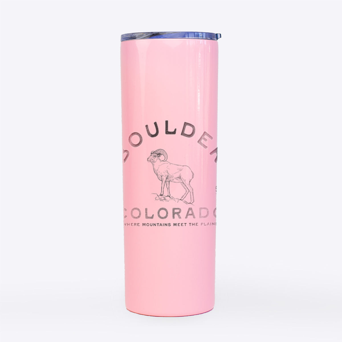 Boulder Colorado Bighorn - 20oz Skinny Tumbler