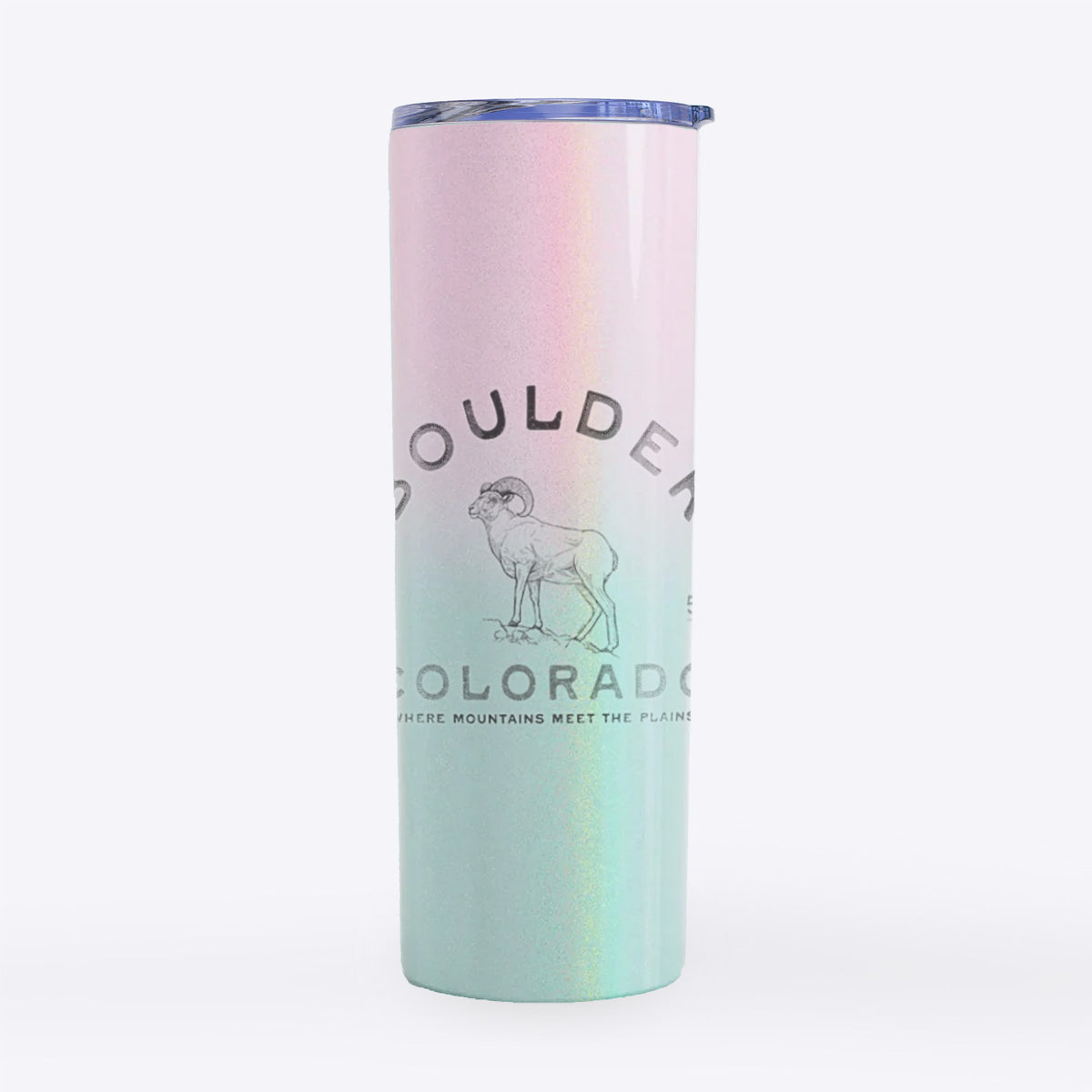 Boulder Colorado Bighorn - 20oz Skinny Tumbler