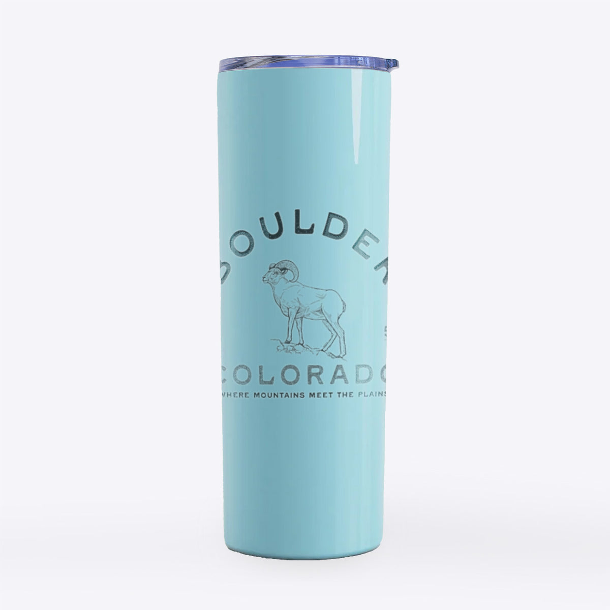 Boulder Colorado Bighorn - 20oz Skinny Tumbler