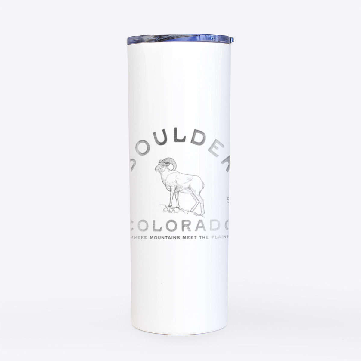 Boulder Colorado Bighorn - 20oz Skinny Tumbler