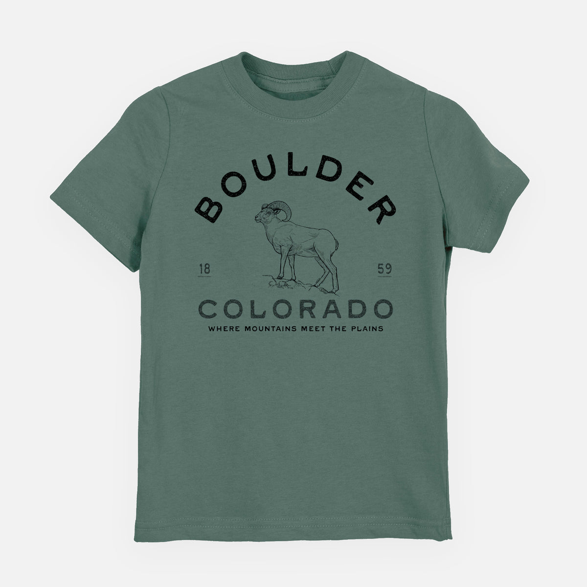 Boulder Colorado Bighorn - Youth Shirt