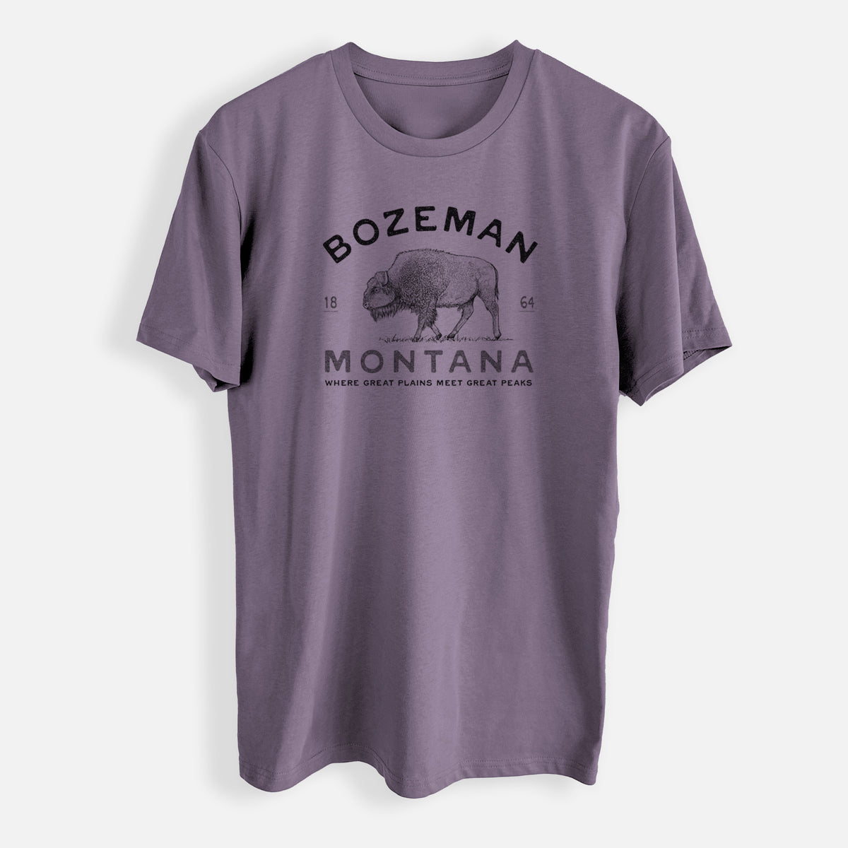 Bozeman Montana Bison - Mens Everyday Staple Tee