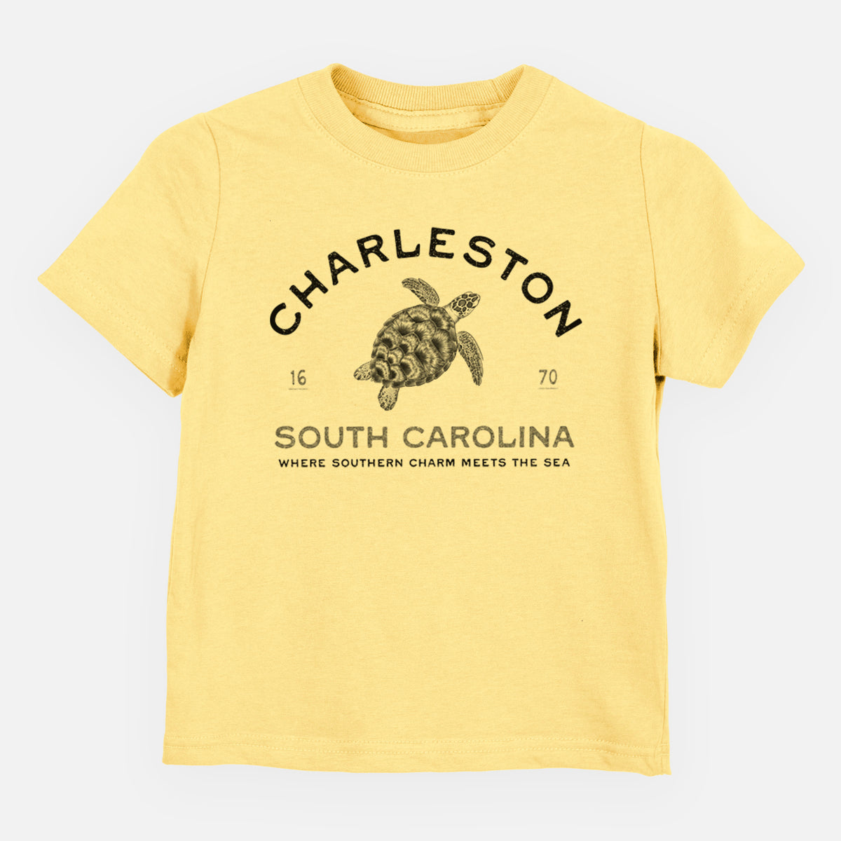 Charleston South Carolina - Loggerhead Sea Turtle - Toddler/Youth Shirt