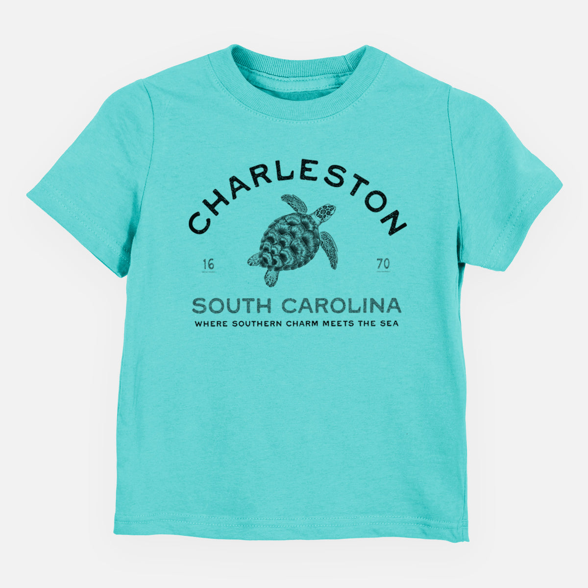 Charleston South Carolina - Loggerhead Sea Turtle - Toddler/Youth Shirt
