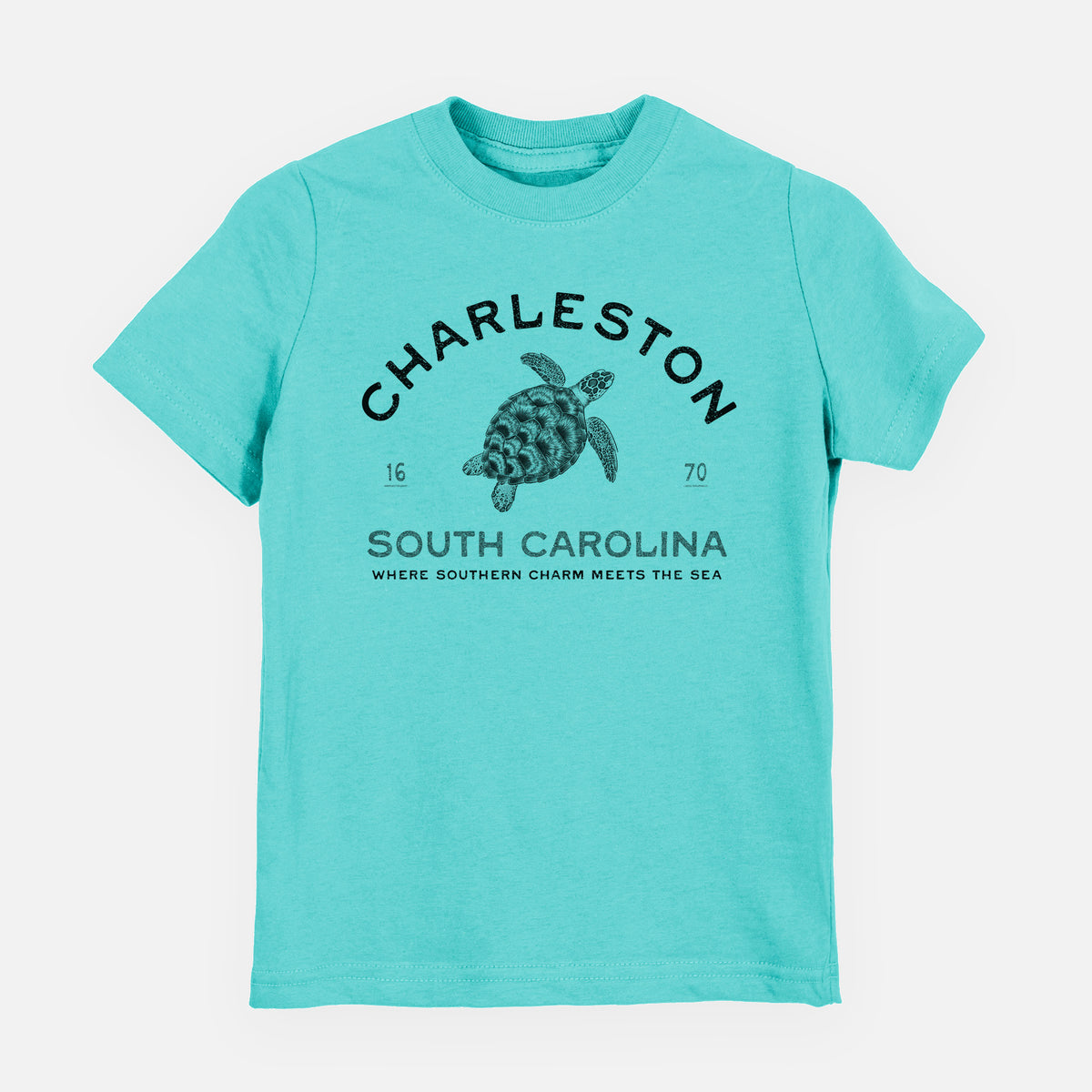 Charleston South Carolina - Loggerhead Sea Turtle - Toddler/Youth Shirt