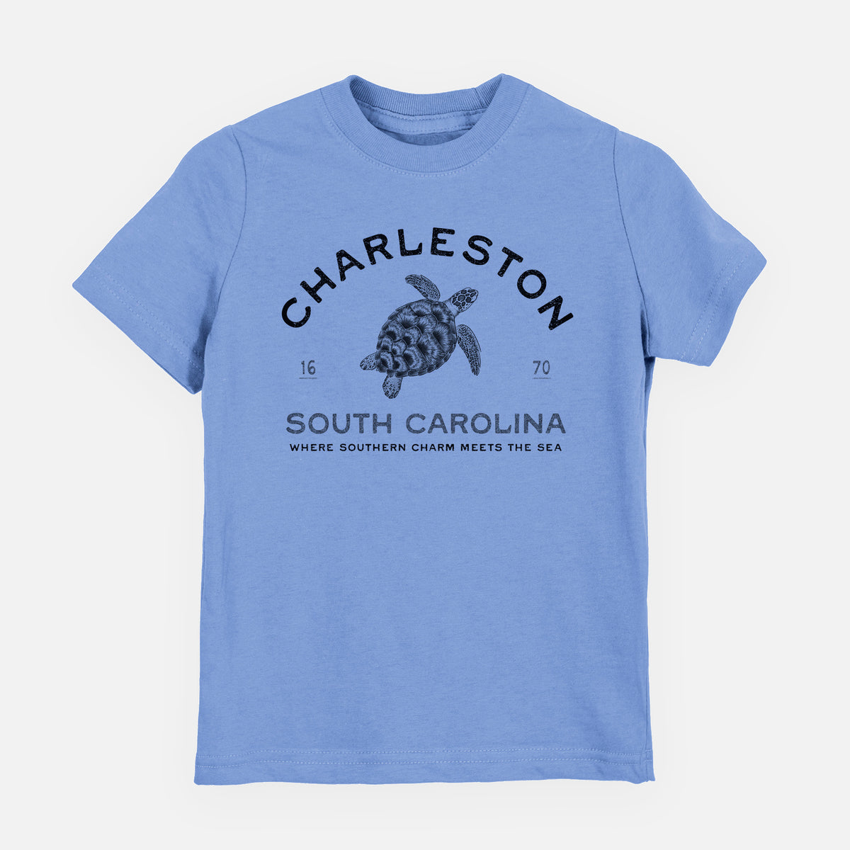 Charleston South Carolina - Loggerhead Sea Turtle - Toddler/Youth Shirt