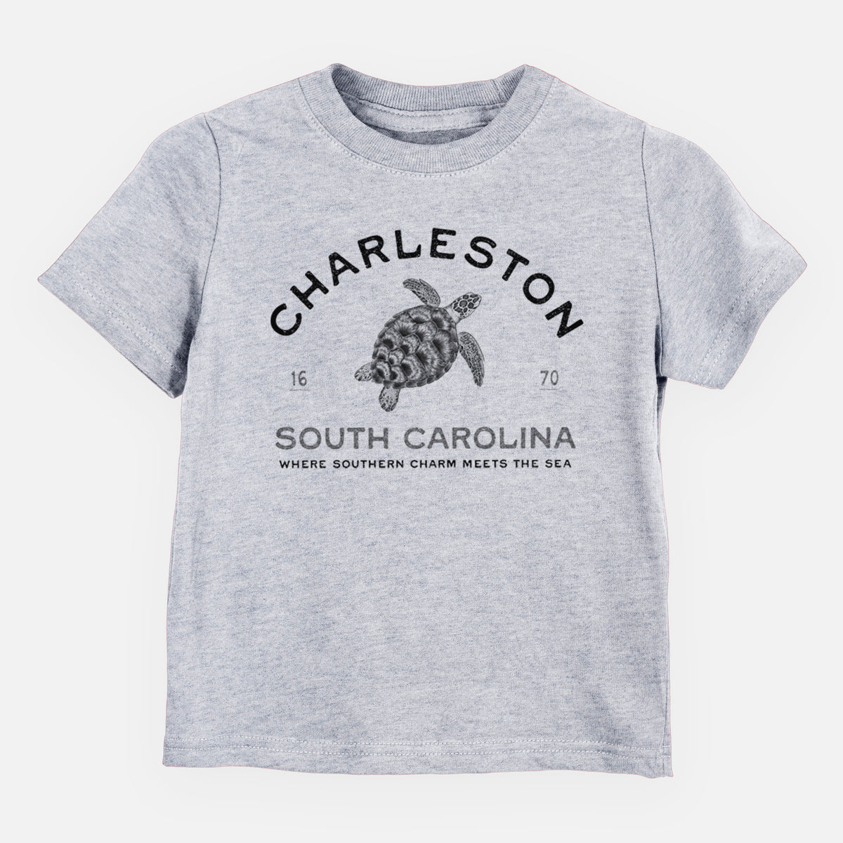Charleston South Carolina - Loggerhead Sea Turtle - Toddler/Youth Shirt