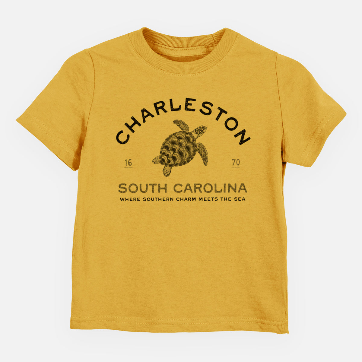 Charleston South Carolina - Loggerhead Sea Turtle - Toddler/Youth Shirt
