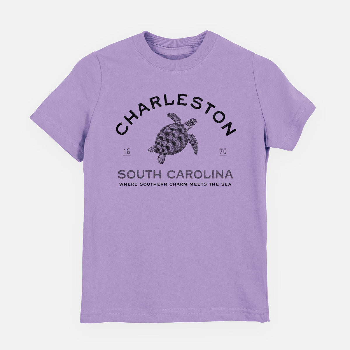 Charleston South Carolina - Loggerhead Sea Turtle - Toddler/Youth Shirt