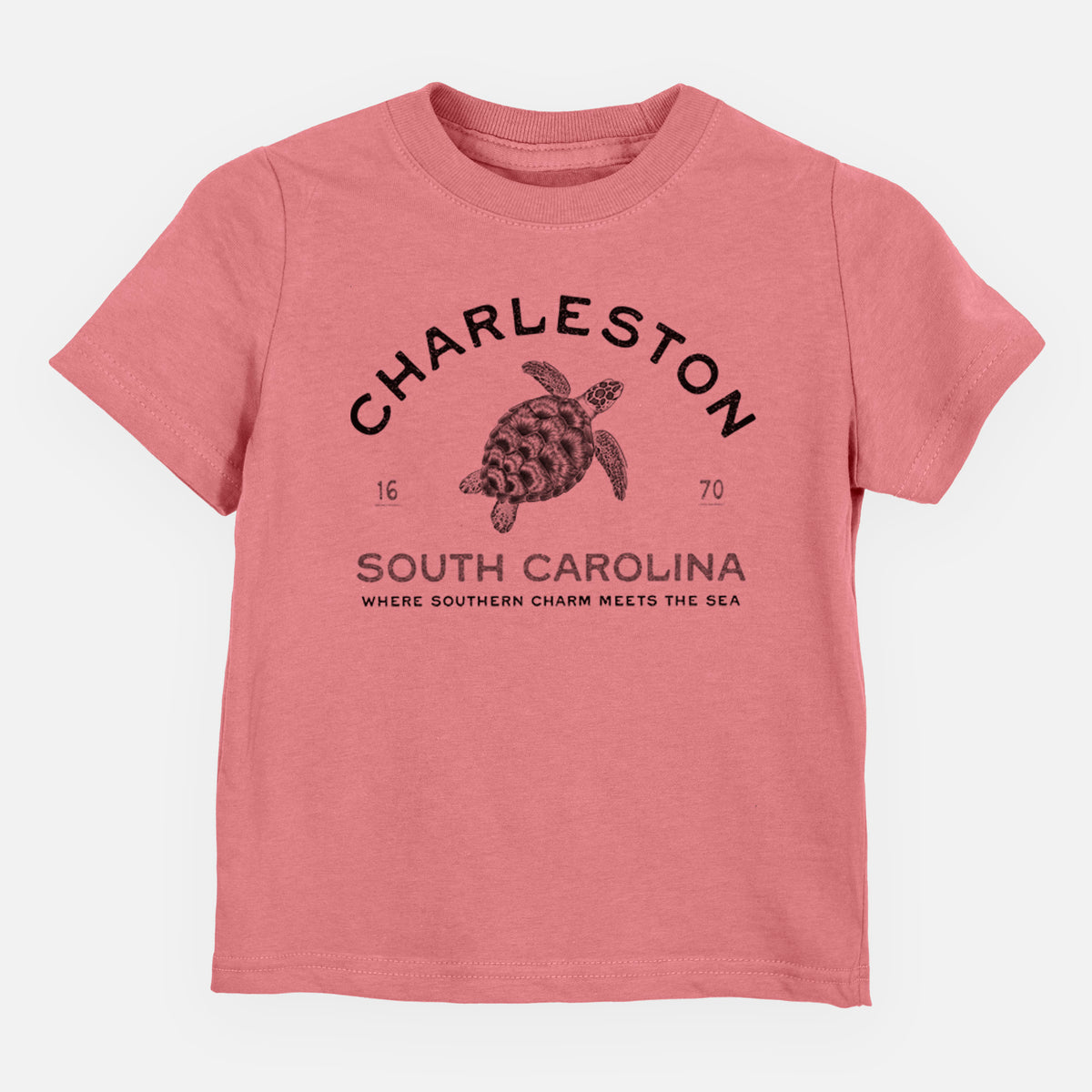 Charleston South Carolina - Loggerhead Sea Turtle - Toddler/Youth Shirt