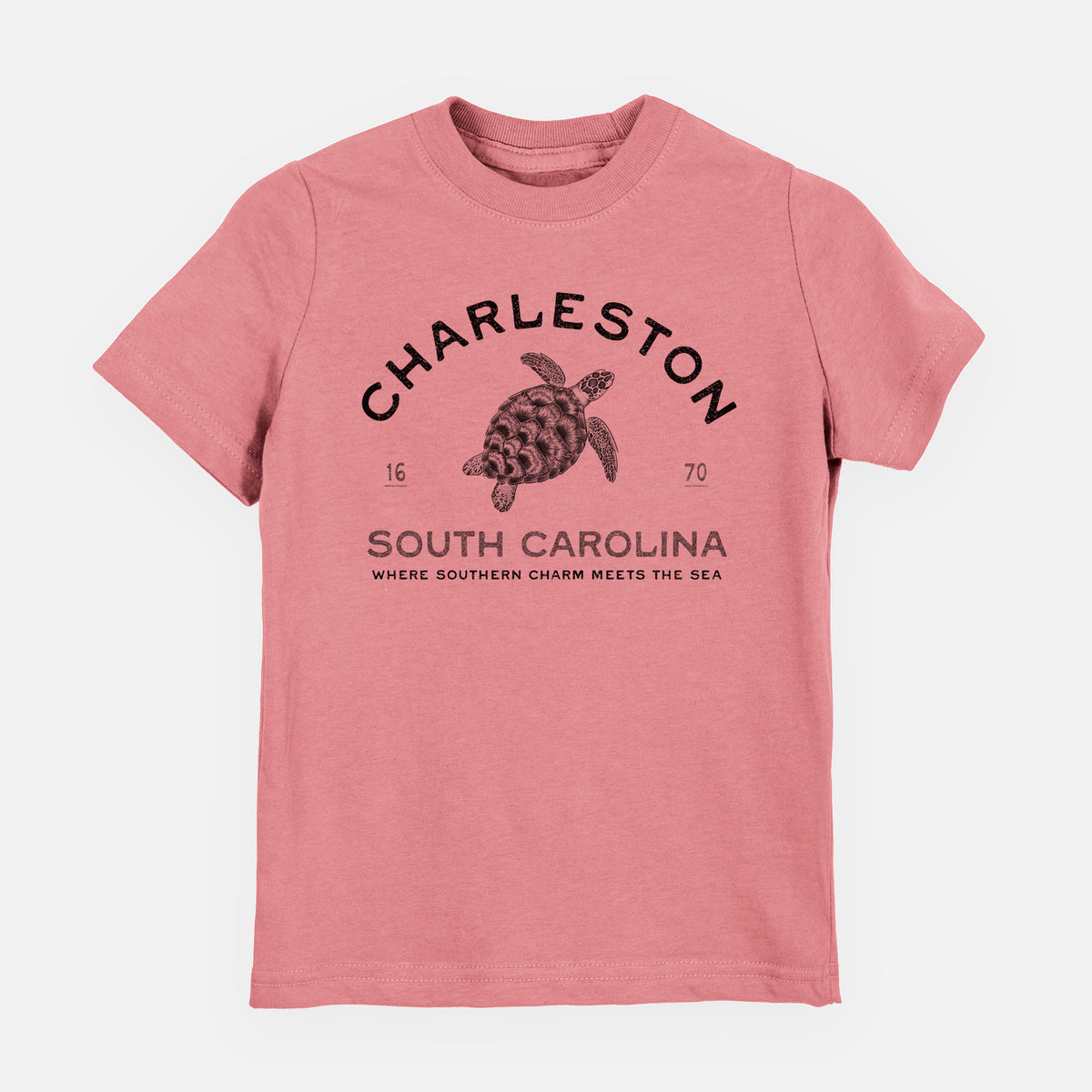 Charleston South Carolina - Loggerhead Sea Turtle - Toddler/Youth Shirt