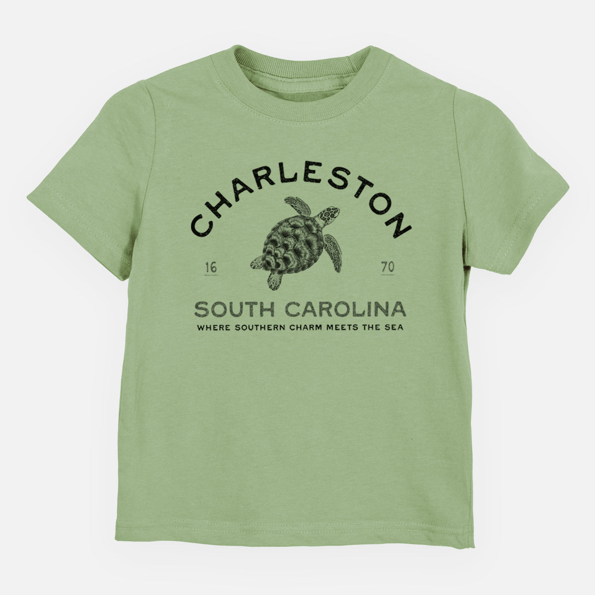 Charleston South Carolina - Loggerhead Sea Turtle - Toddler/Youth Shirt