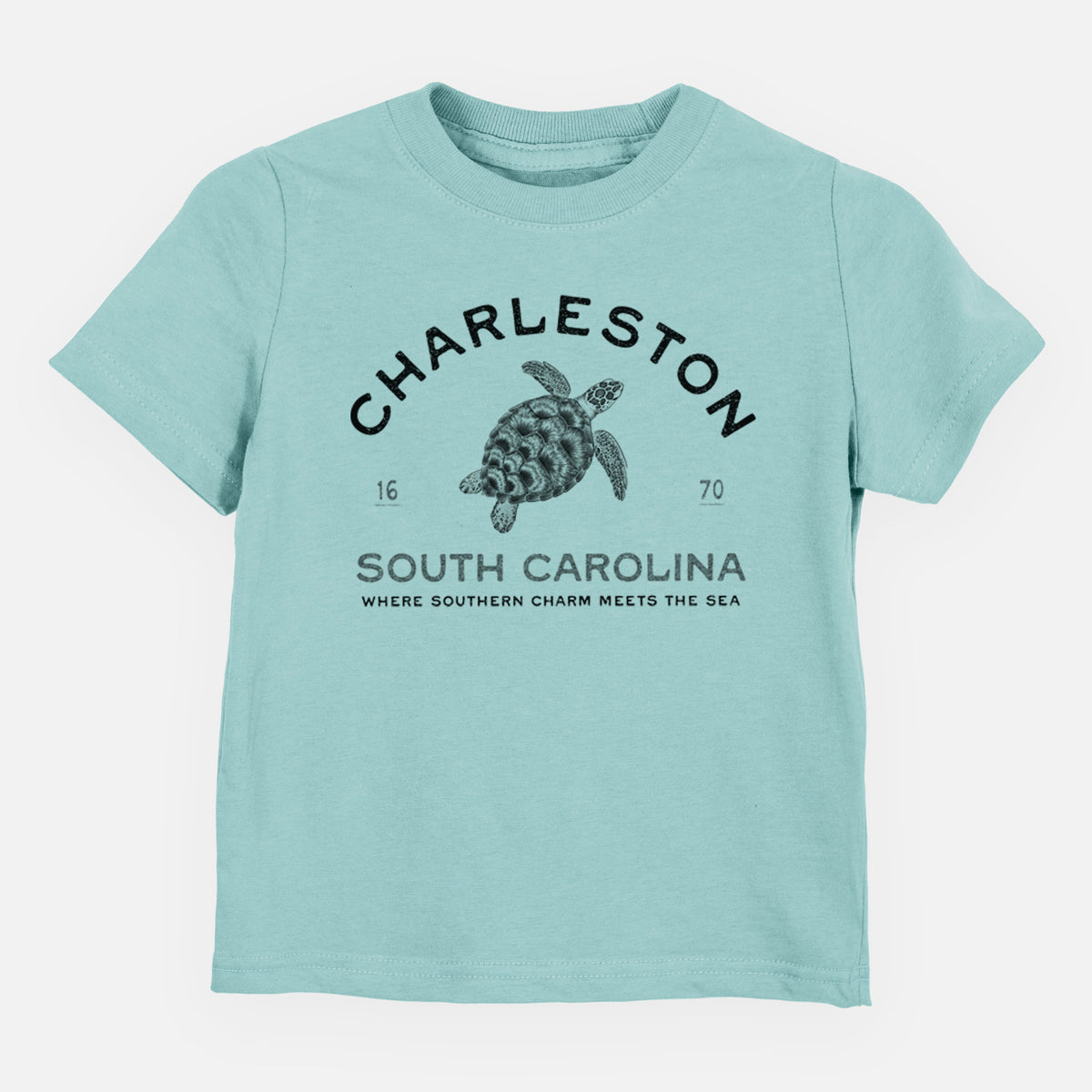 Charleston South Carolina - Loggerhead Sea Turtle - Toddler/Youth Shirt