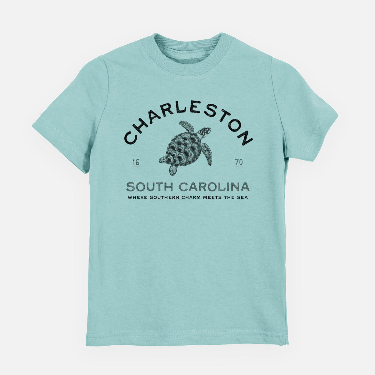 Charleston South Carolina - Loggerhead Sea Turtle - Toddler/Youth Shirt