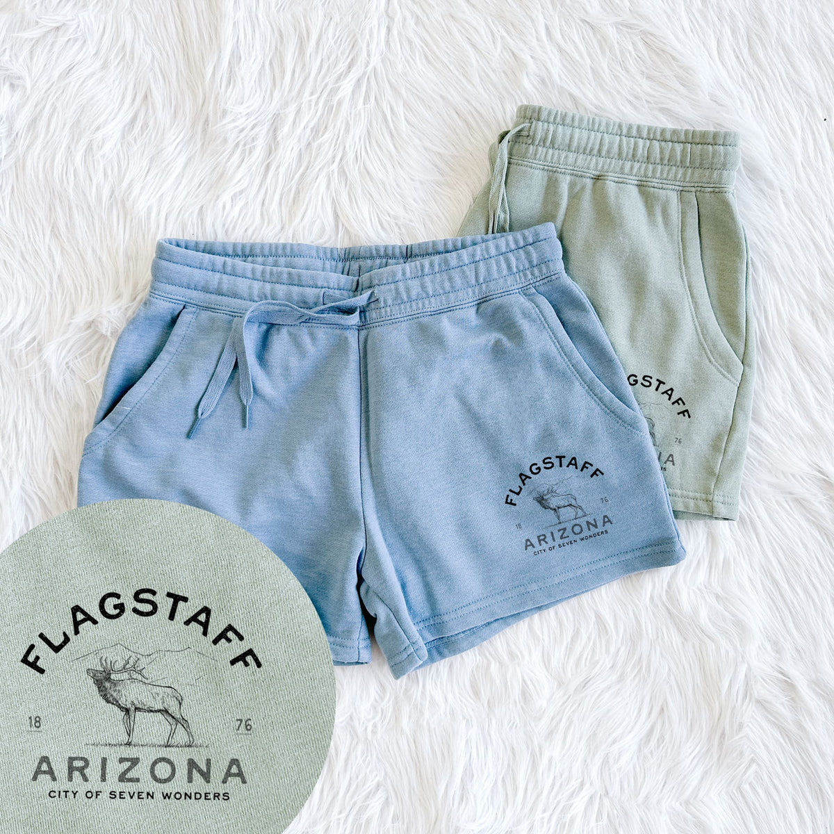 Flagstaff Arizona Elk - Women's Cali Wave Shorts