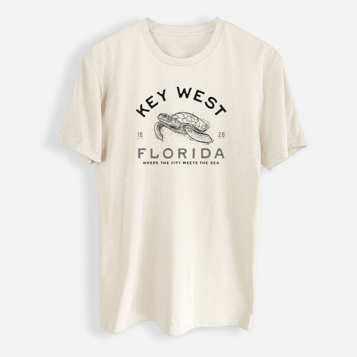 Key West Florida Sea Turtle - Mens Everyday Staple Tee