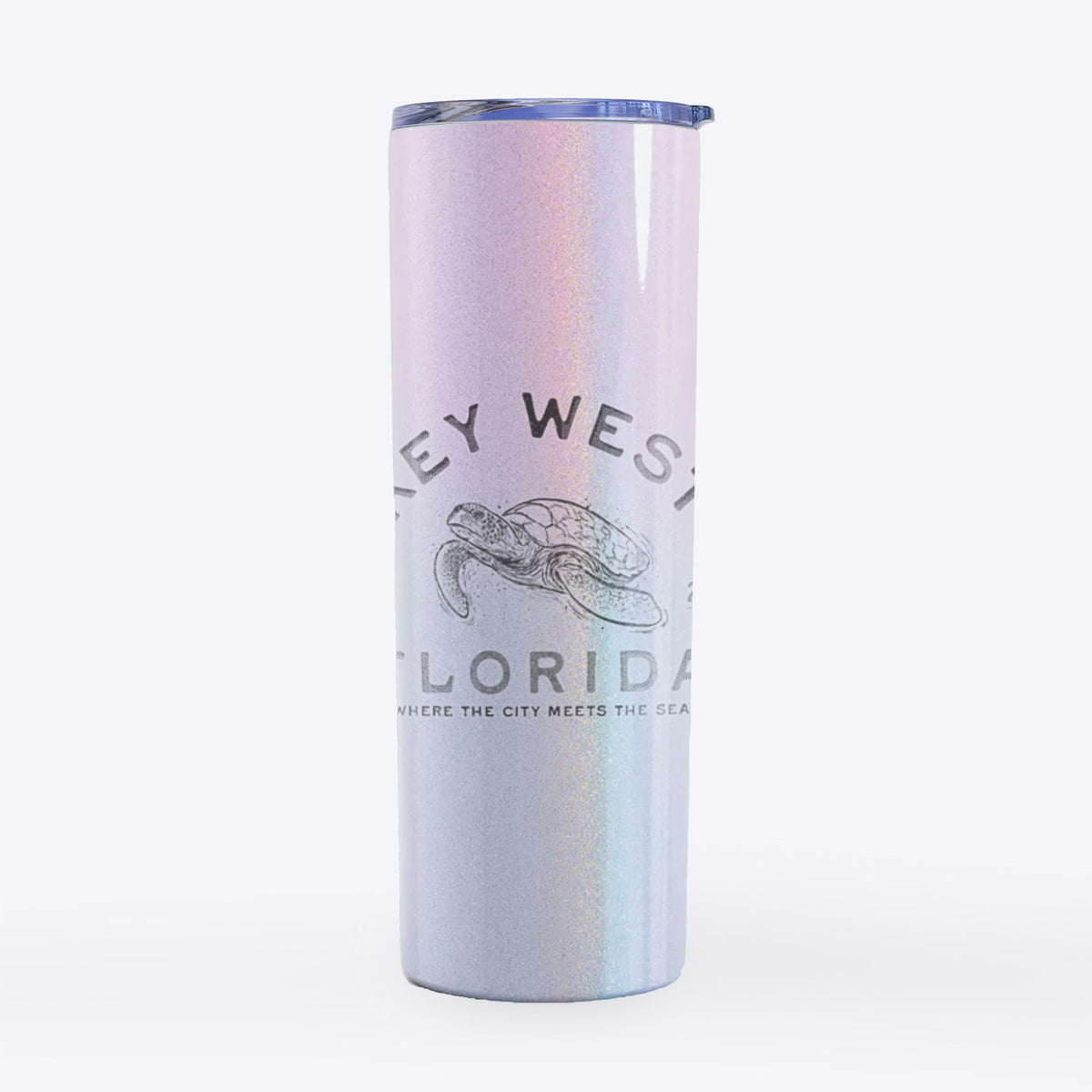 Key West Florida Sea Turtle - 20oz Skinny Tumbler