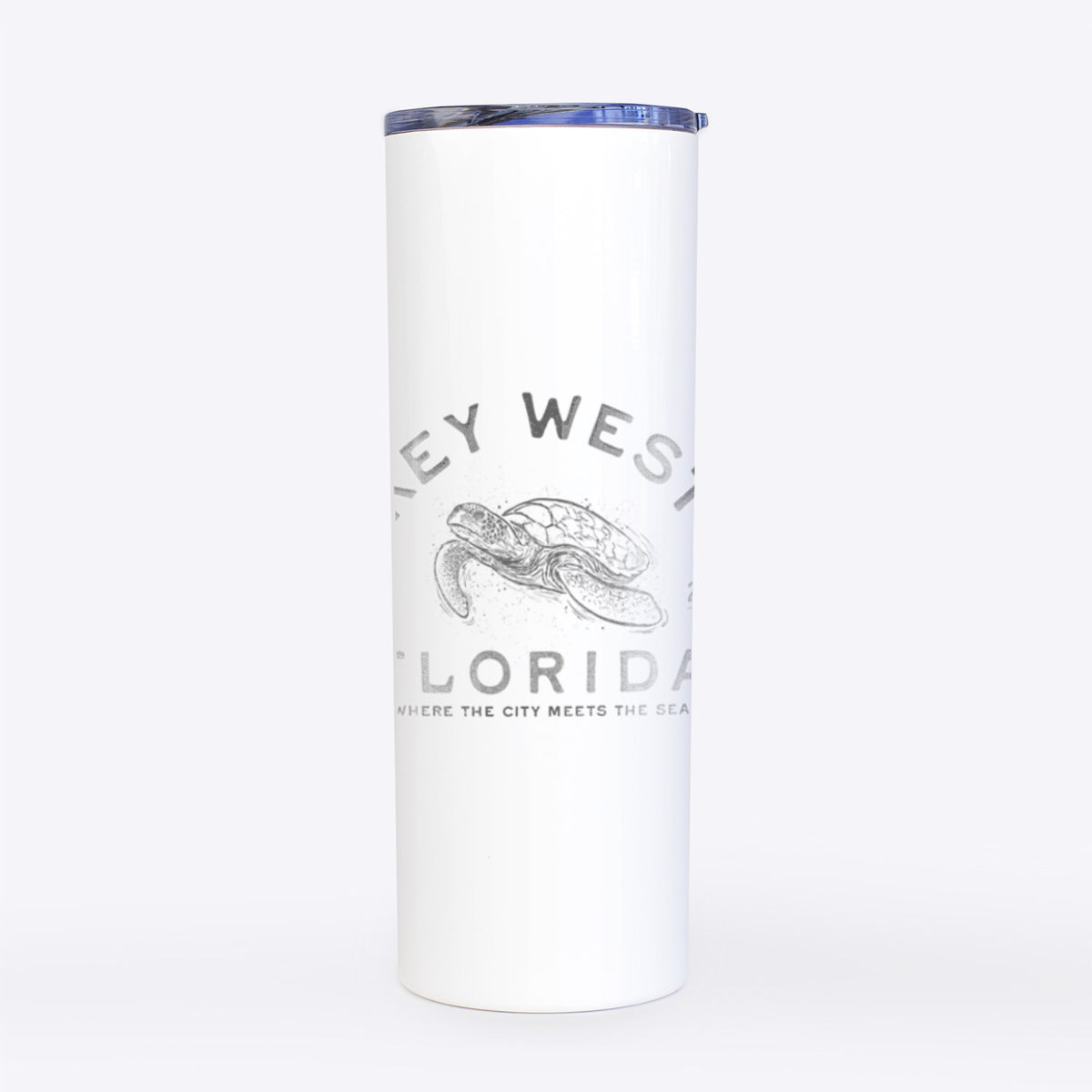 Key West Florida Sea Turtle - 20oz Skinny Tumbler