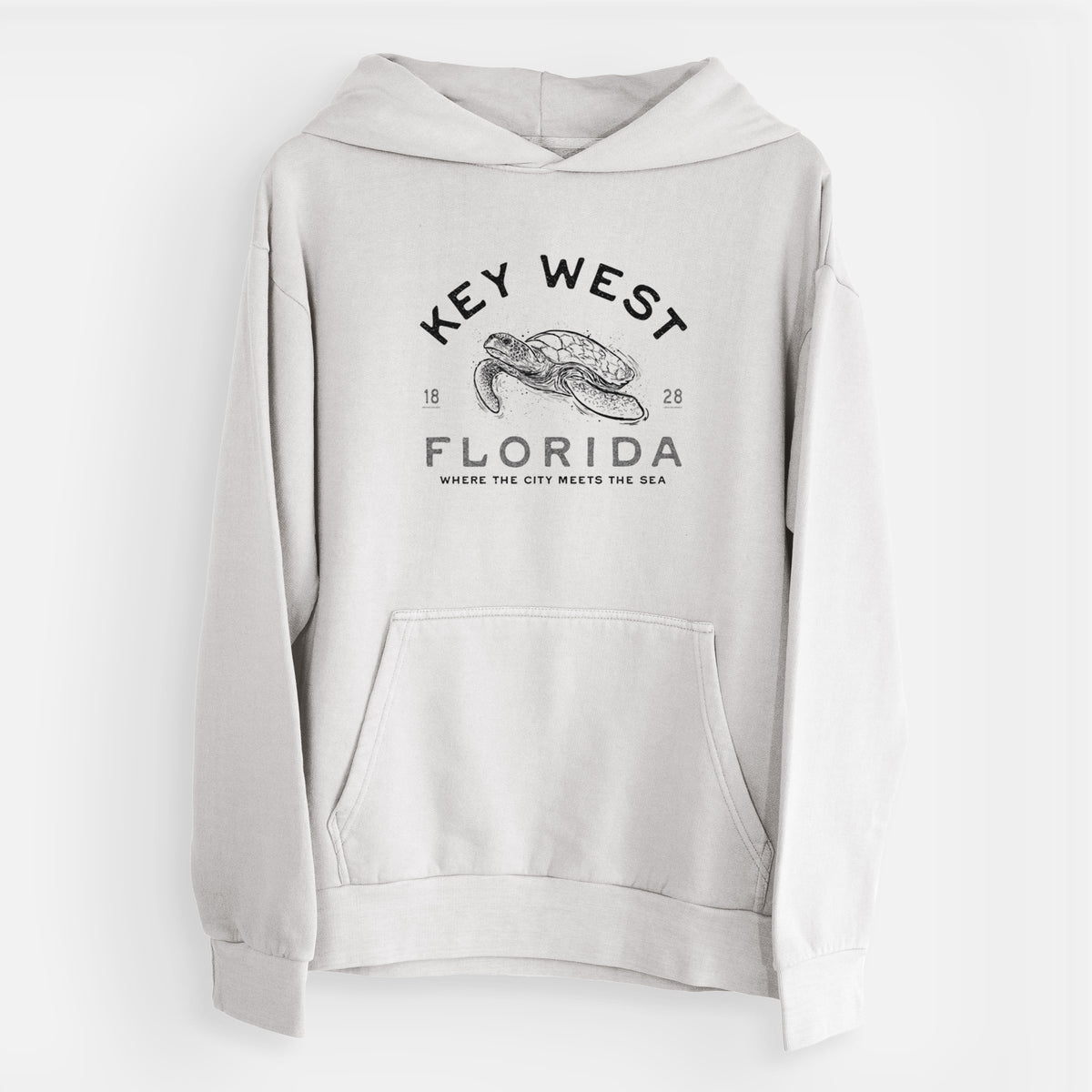 Key West Florida Sea Turtle  - Urban Heavyweight Hoodie