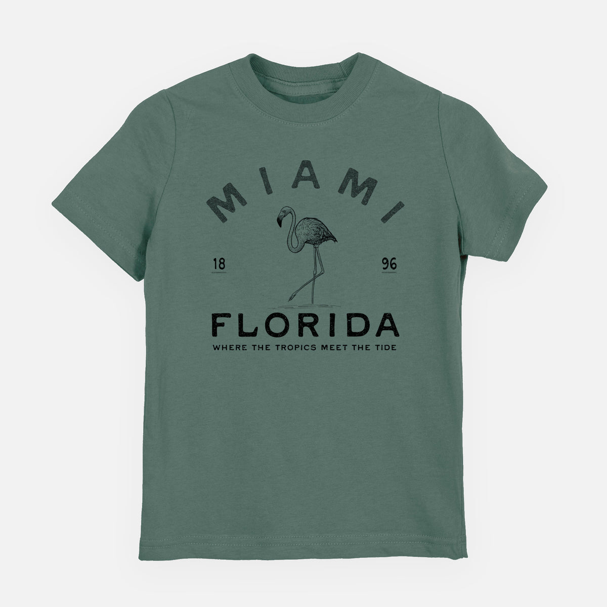 Miami Florida Flamingo - Toddler/Youth Shirt